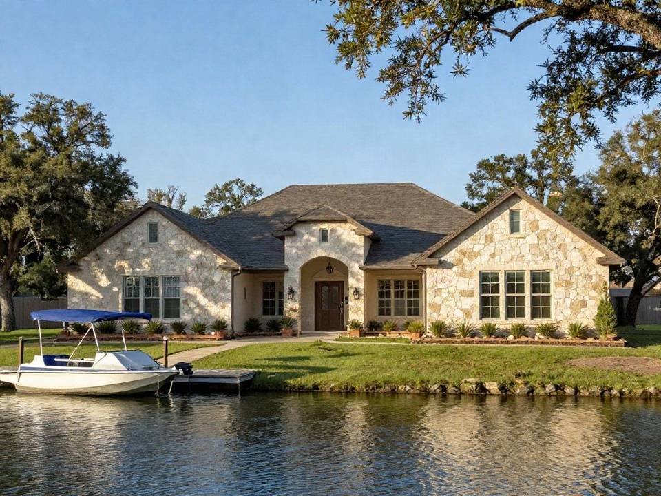 Home near the water